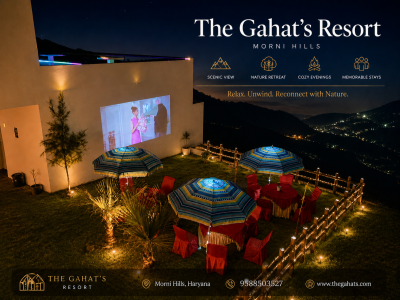 Morni Hills Party Lawn with Outdoor Projector Experience